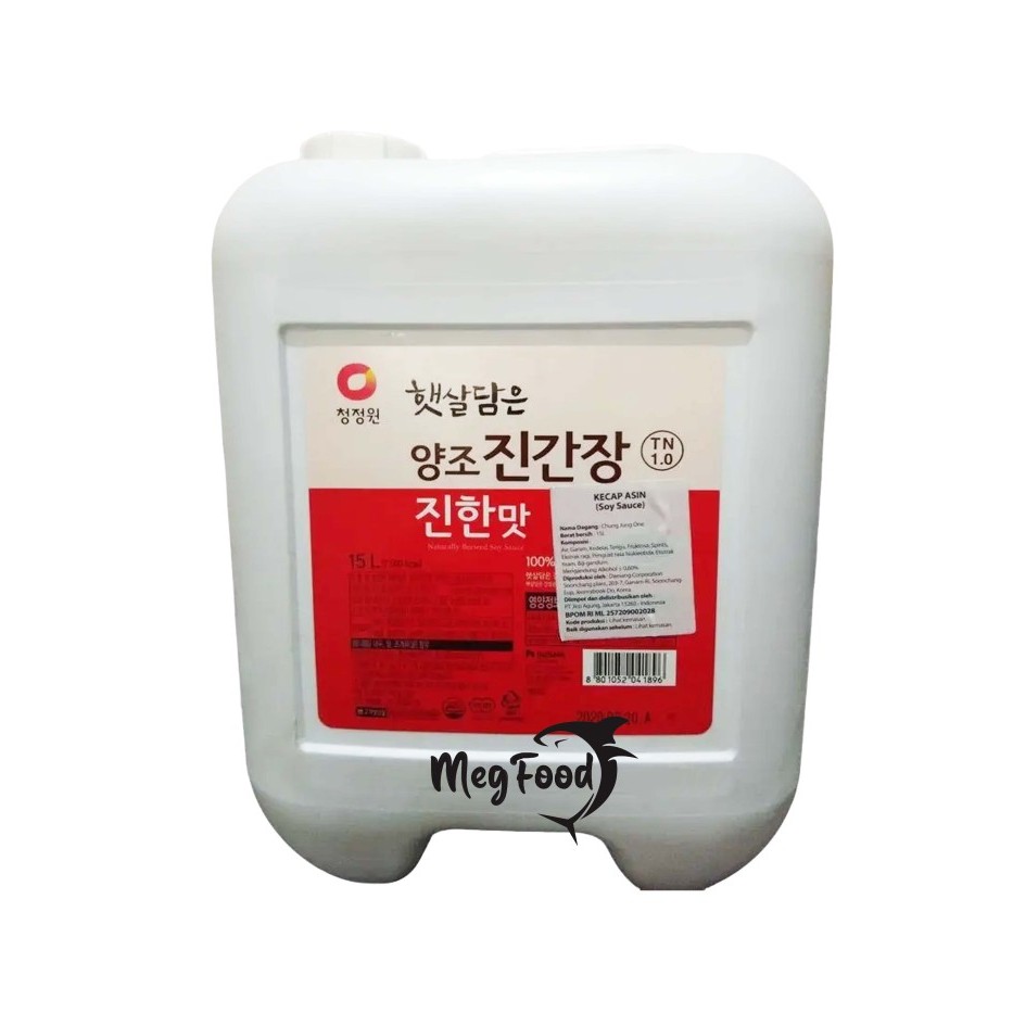 

Kecap Asin Korea Soy Sauce HS Green - Jin Ganjang 15 Liter