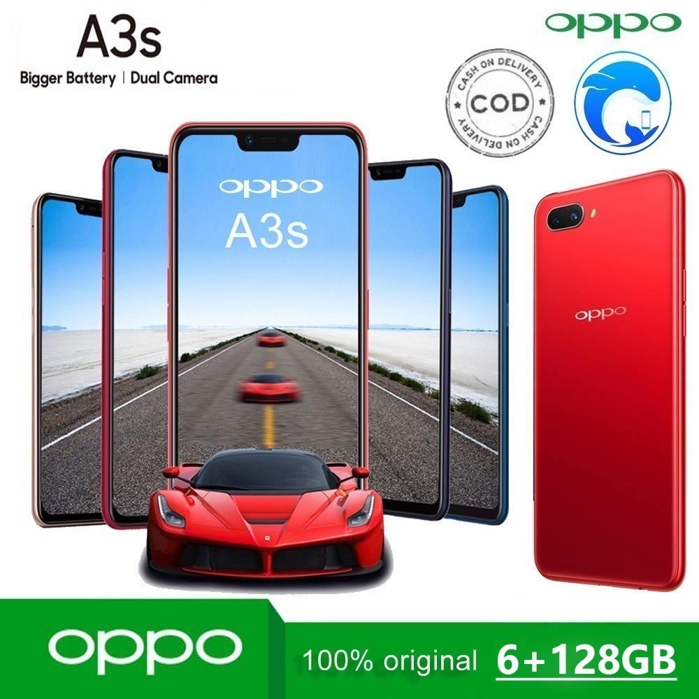 Hp Smartphone OPPO A3s RAM 6/128GB 4G NEW LTE