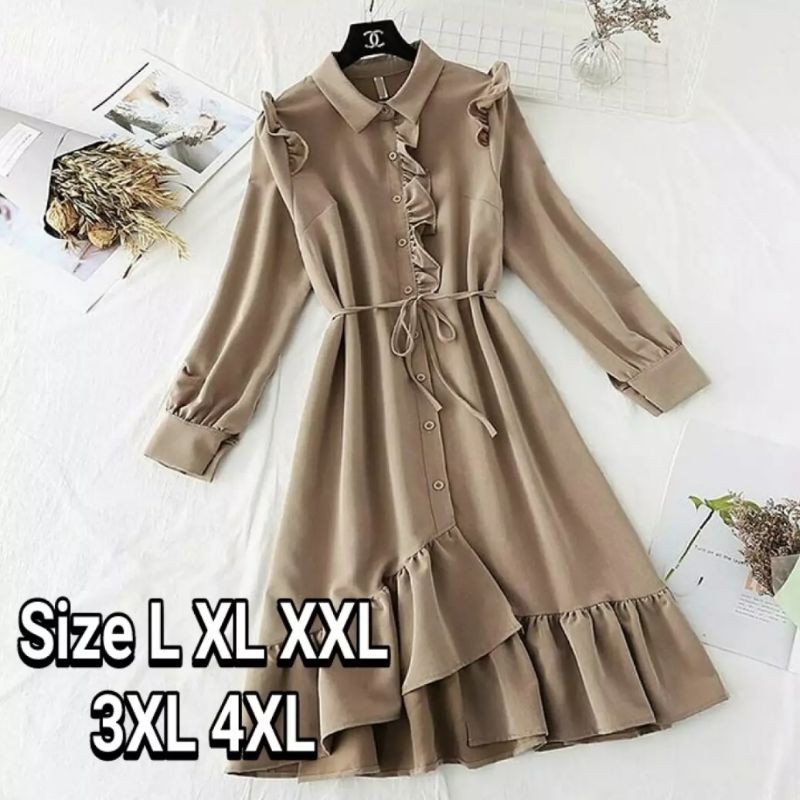 TERLARIS Tunik Murah Kekinian Busana Muslim Keren /Atasan Tunik Wanita jumbo ld 100 110 120 130 140 