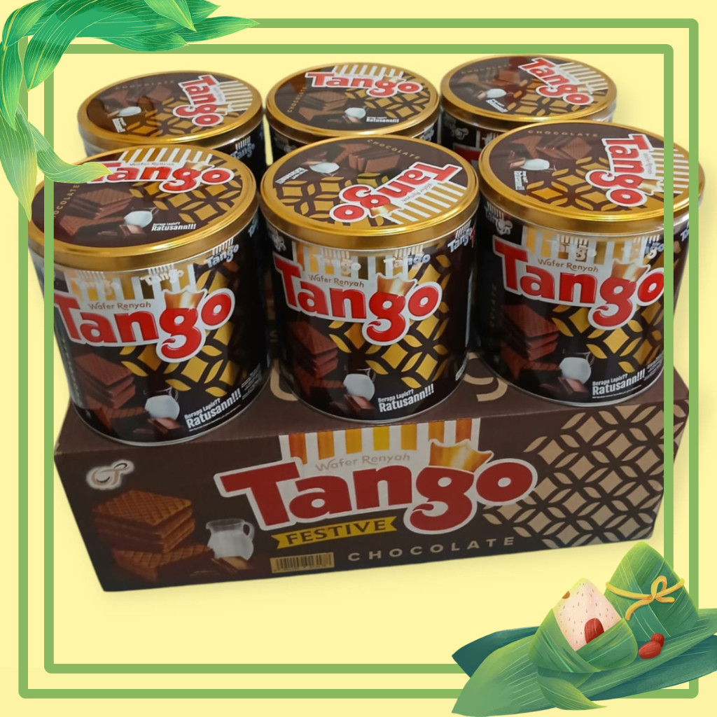 

Tango Wafer Coklat 1 Dus isi 6 Kaleng @240gr