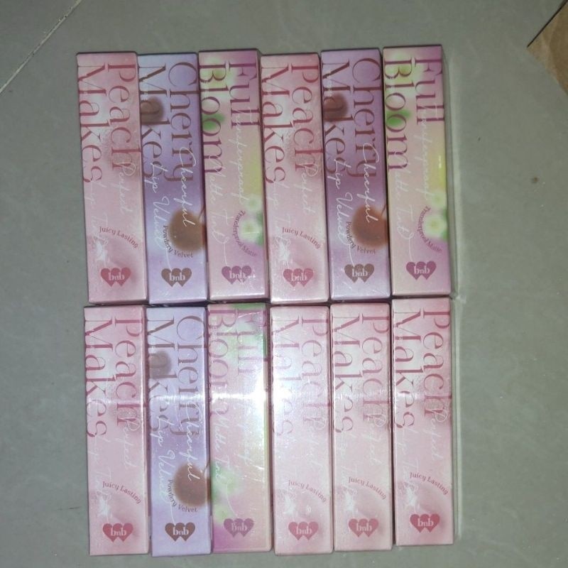 {SALE}100% ORI Bnb Barenbliss Lip Tint Bnb Barenbliss Full Bloom Lip Matte Bnb Barenbliss Lip Velvet