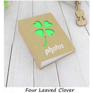 

4x6 inch Interleaf Photo Albums 50sheets 100pockets Hollowed-out Cover Cartoon Photo Album Kid Albums Picture Storage