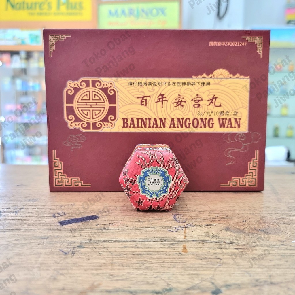Bainian Angong Angkung Wan - SOHC Original BPOM - Obat Stroke