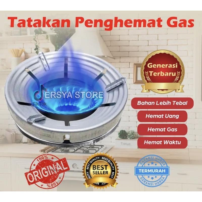 SRS-TATAKAN KOMPOR GAS ANTI ANGIN KAKI 6 / kompor bebas angin