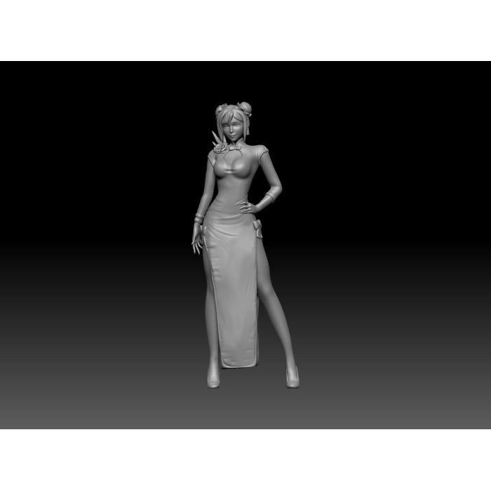 Figure Resin tifa regular Skala 64 Miniatur Pajangan Diorama Diecast