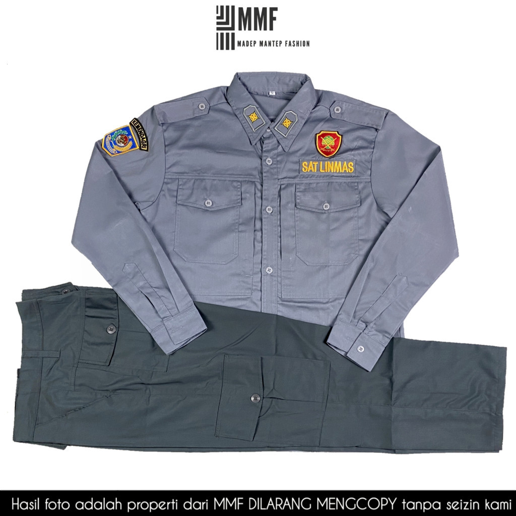 Seragam LINMAS TERBARU 2023 Seragam Linmas Pemilu - SERAGAM LINMAS TERBARU