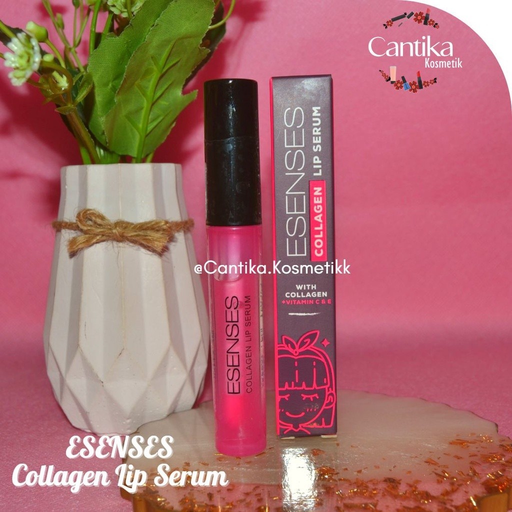 “CANTKA KOSMETIK “ - Esense Collagen Lip Serum || Pelembab Bibir sehat