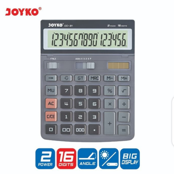 

kalkulator joyko CC-31 16 digit