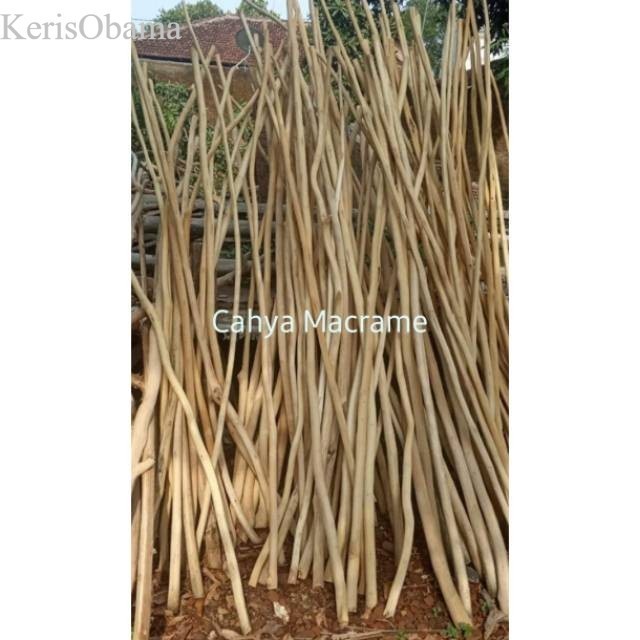 

Ranting kayu Jati Kering Kayu Jati Stik Macrame murah