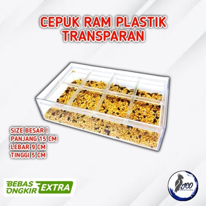 CEPUK RAM BURUNG WADAH PAKAN BURUNG CEPUK