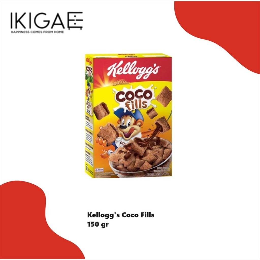 

KELLOGGS / KELLOG / KELLOGG COCO FILLS / ISI COKELAT 150 GR