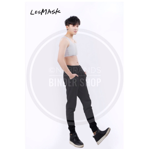 

PROMO!! -Breast Binder "Lesmask" / Chest Binder / Tomboy Binder / Perata Dada - Putih, L