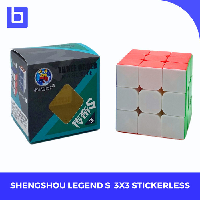 Cube 3x3 Shengshou Sengso Legend S 3x3 Stickerless