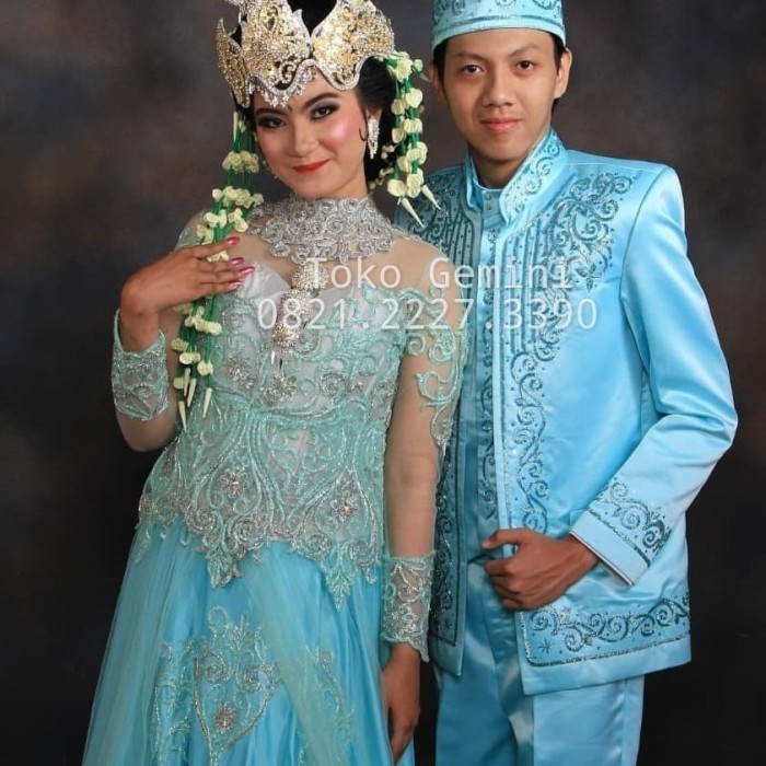 Beskap pengantin pria bridal ready stock - Putih