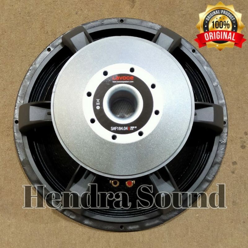 Komponen Speaker Lavoce SAF 184.04 (18 inch)