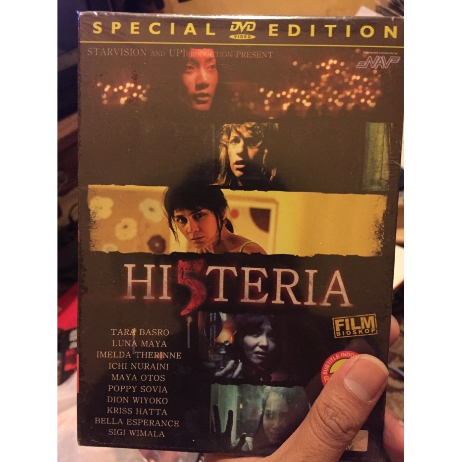 DVD ORIGINAL HISTERIA HI5TERIA - LUNA MAYA