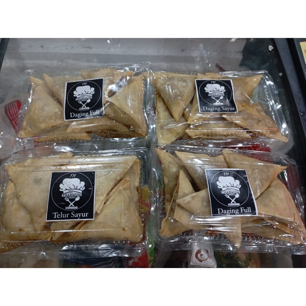 

g Samosa Frozen isi Daging, Sayur, isi 10 pcs e Beef