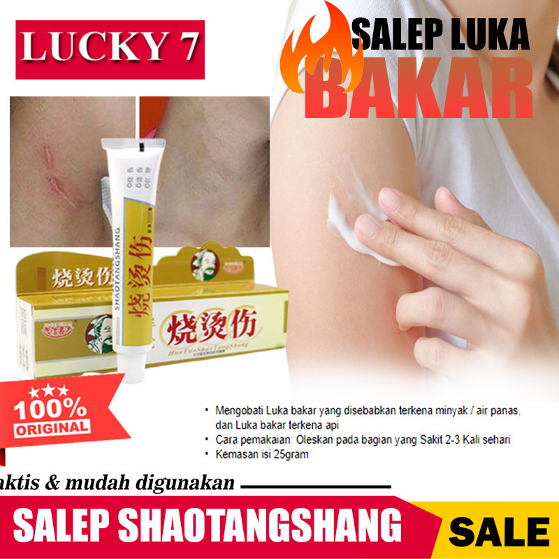 

[DIJAMIN AMPUH] Huatuo Shao Tangshang 25gr - Obat Luka Agar Cepat Kering - Penghilang Luka Bakar - Obat Penghilang Bekas Luka Ampuh Kulit Pudar Kenalpot Koreng Kulit Lecet Kutil Luka Bakar Jerawat - Salep Penghilang Keloid Paling Ampuh