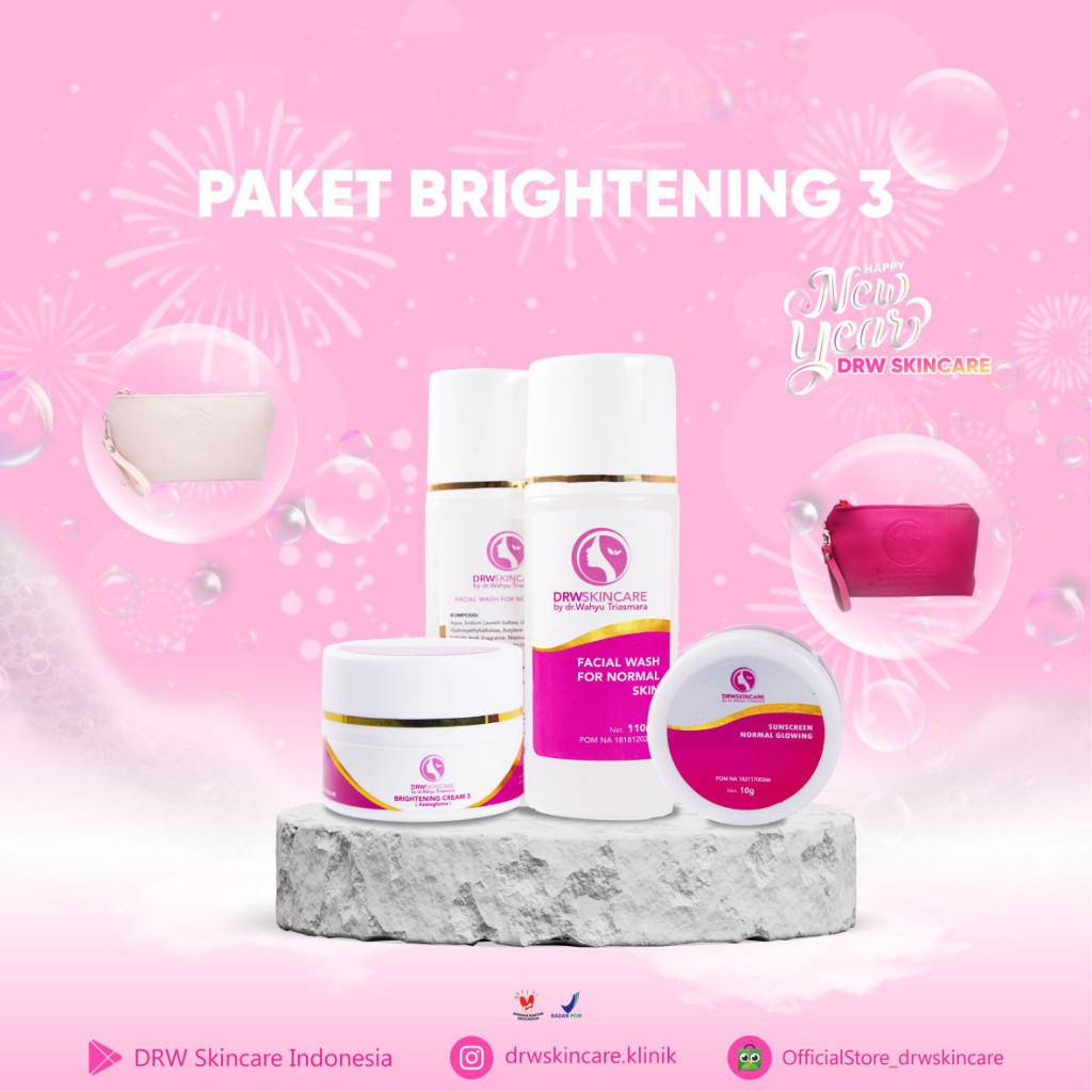 DRWskincare Paket Brightening cream 3 Best Seller