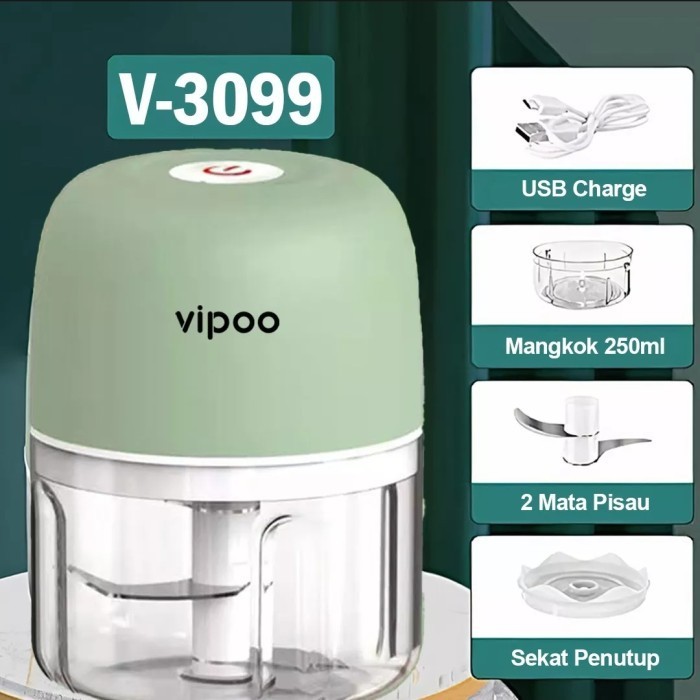 Chopper blender mini usb vipoo-3099