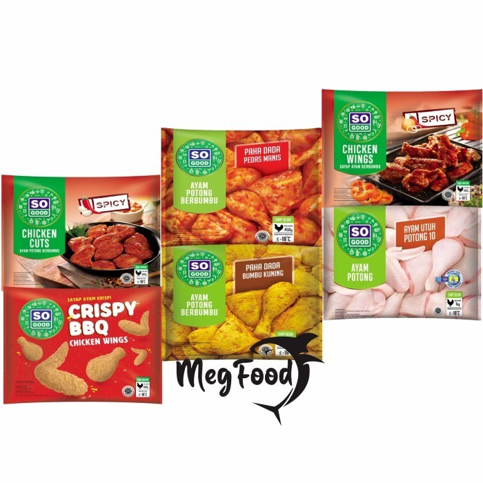 

So Good Chicken Spicy | Paha | Dada | Sayap