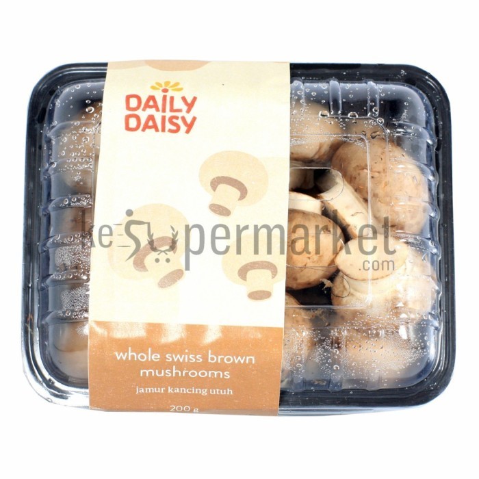 

Jamur Swiss Brown 200gr