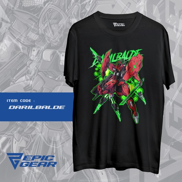 Kaos Gundam Darilbalde   - Tshirt GUNDAM Darilbalde
