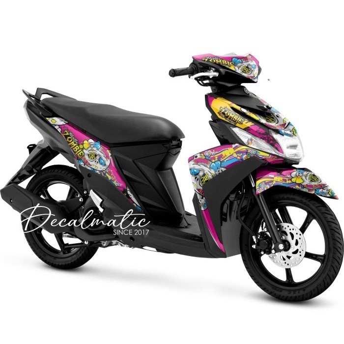 Decal Mio M3 Full Body Stiker Mio S Full Body VAriasi Motor Full body Mio Z - Mio M3 125  - Hello Ki