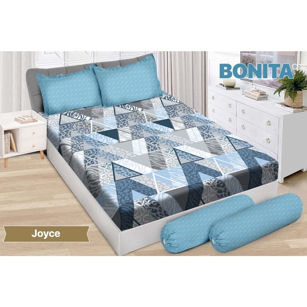 BONITA Sprei 180x200 Bantal 4 Tinggi 20 cm - Adelia Alana Alvaro Ariska Bellavista Carrabella Elena 