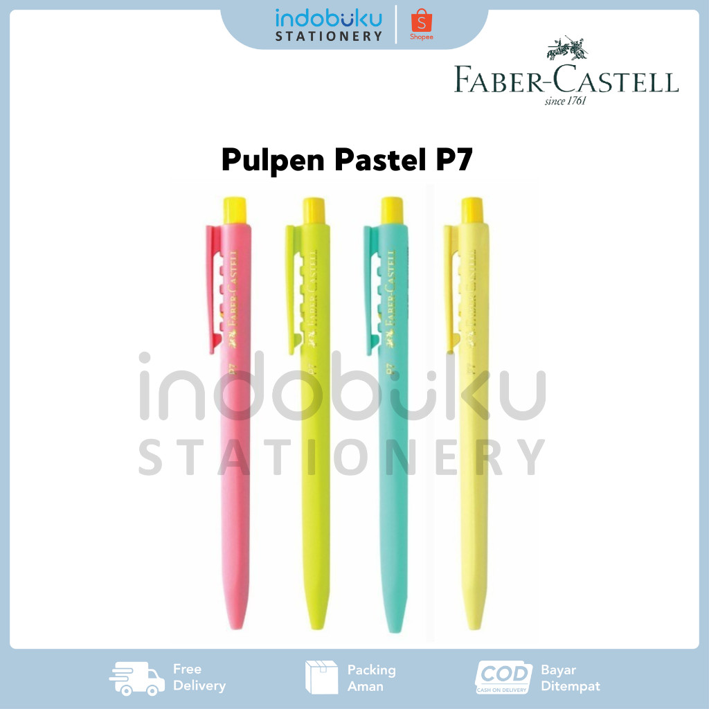 

Pulpen Faber-Castell P7 Pastel 0.7 mm Pen