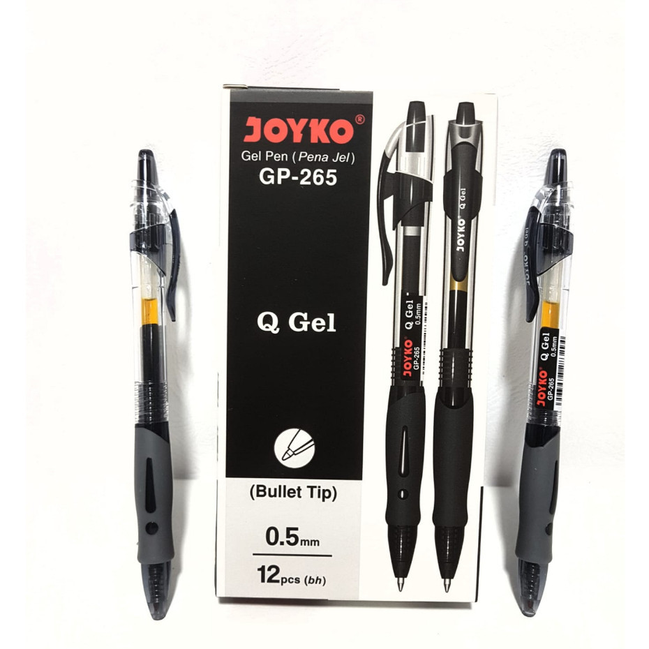 

Harga Grosir (1kotak12pcs) Pulpen Gel Pen Cetek JOYKO GP-265/ BP-56 Original