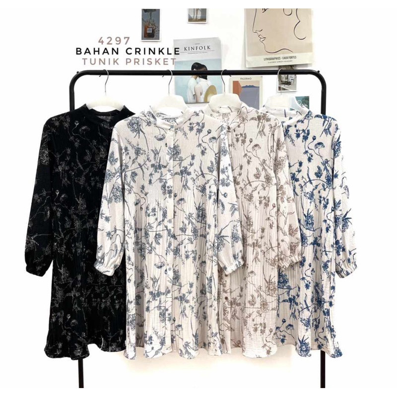 KYLA TUNIK PLISKET / TUNIK / ATASAN WANITA