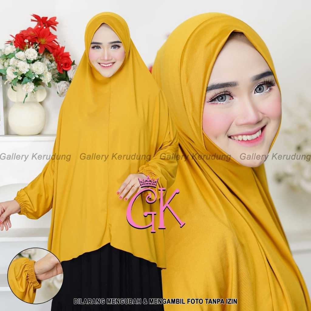 JILBAB DAGU LENGAN JERSEY / JILBAB DAGU JUMBO LENGAN / JILBAB JUMBO LENGAN / JILBAB INSTAN DAGU JUMB