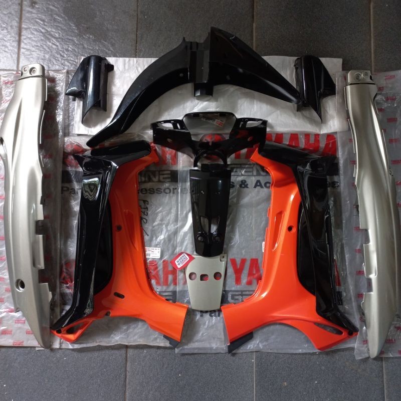 Cover body Fullset F1ZR FIZR mille millenium gold orange oren