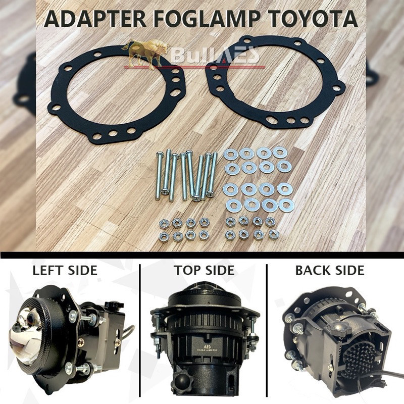 Bracket Adaptor Foglamp Biled Toyota