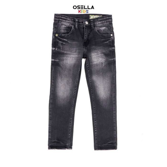 Osella Kids Army Slimfit Jeans In Grey 228O300240
