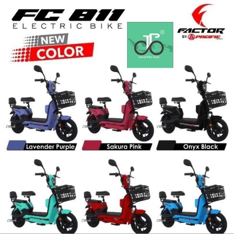 Sepeda Listrik Factor FC 818 Pro - Mobilitas Praktis dan Hemat Energi