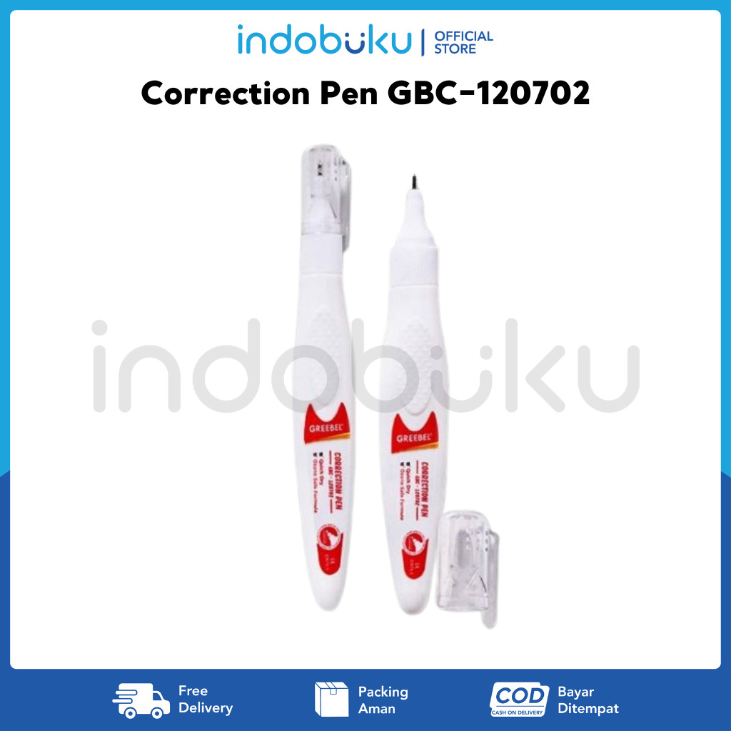 

Correction Pen Panjang Tipe-X Cair Greebel GBC-120702