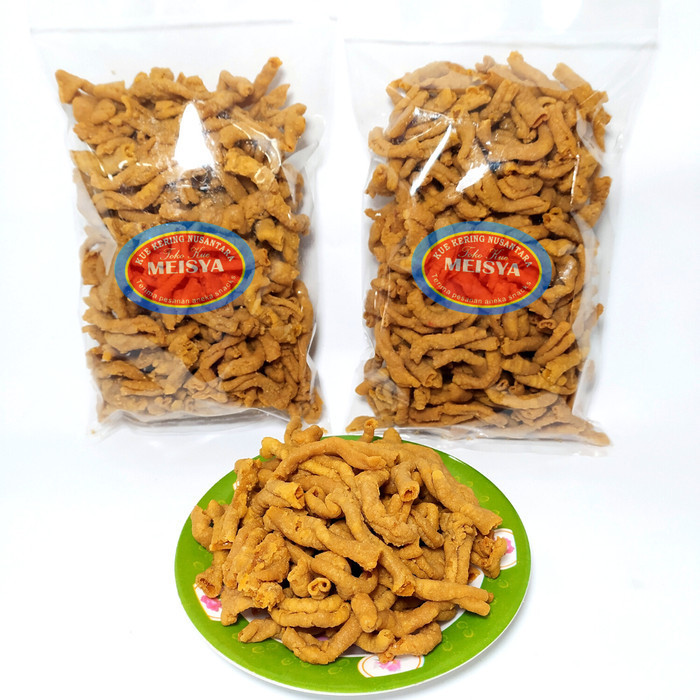 

New KRIPIK USUS AYAM SUPER 500 GRAM USUS CRISPY KILOAN MURAH - 500 GRAM