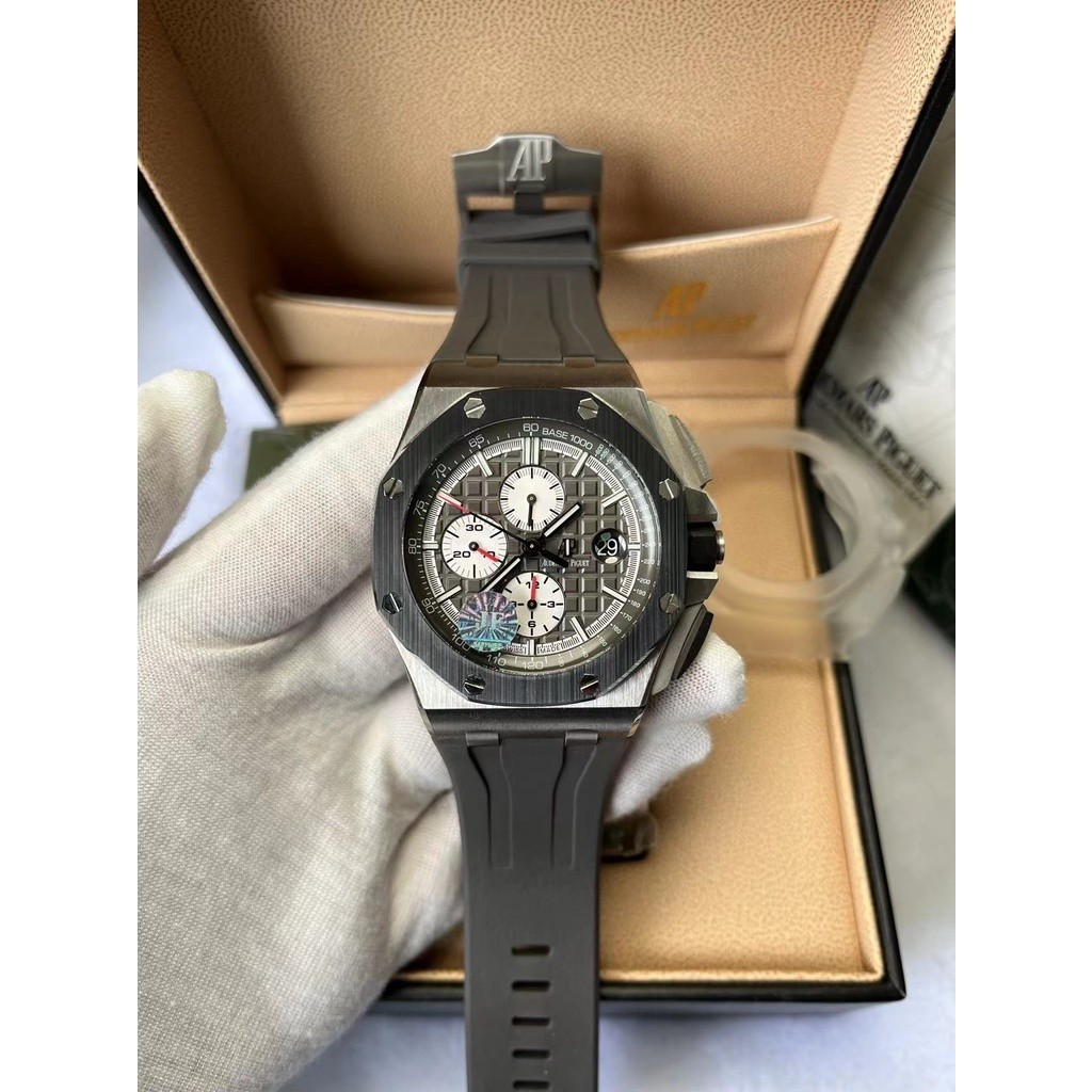 【JF Factory】A.P R.oyal O.ak O.ffshore Size 44mm Automatic Chronograph Swiss Movement Titanium case C