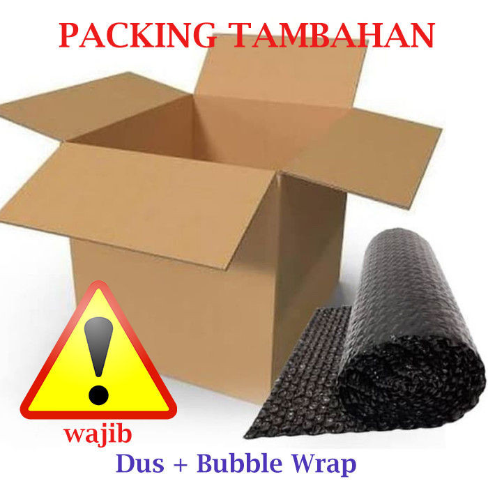 

Packing tambahan Kardus Dan Bublewrab