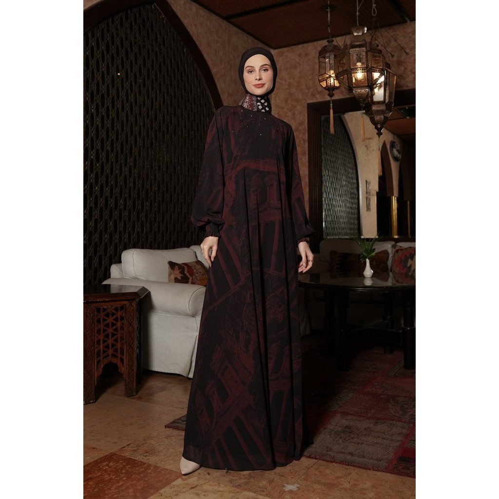 Dress Muslim Mandjha Ivan Gunawan - Pettra Dress | Abaya gamis - S