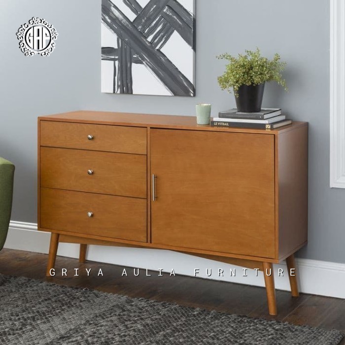 Bufet terbaru kayu jati bufet modern minimalis
