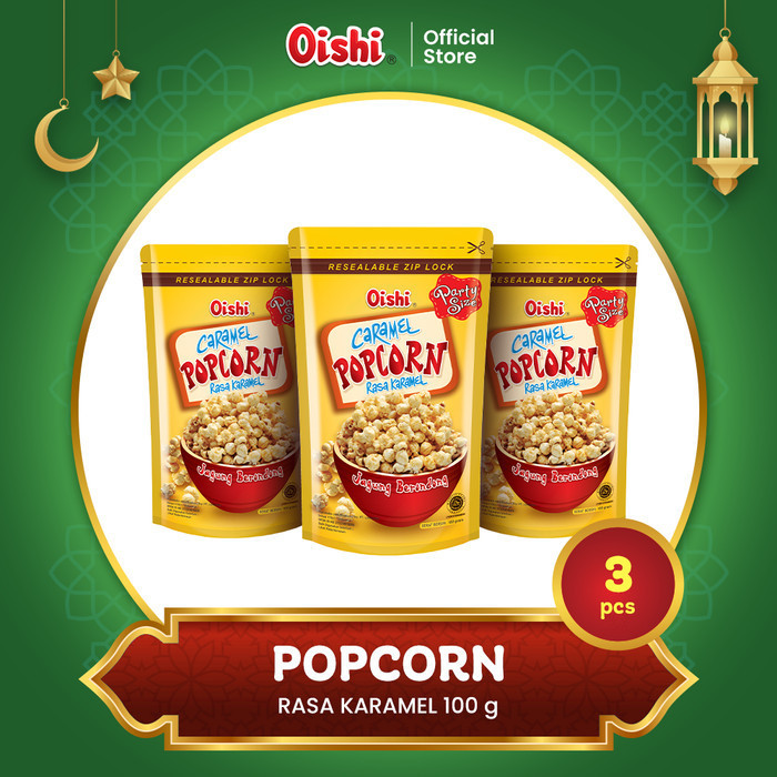 

Promo Popcorn Rasa Karamel - Multipack 3 pcs