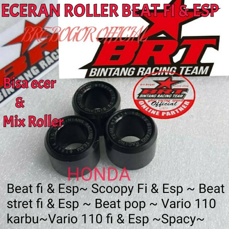 ROLLER BRT BEAT FI ESP ECERAN ROLER BRT SCOOPY FI 2014-2019 BEAT FI  VARIO 110 FI/ VARIO KARBU 110 C
