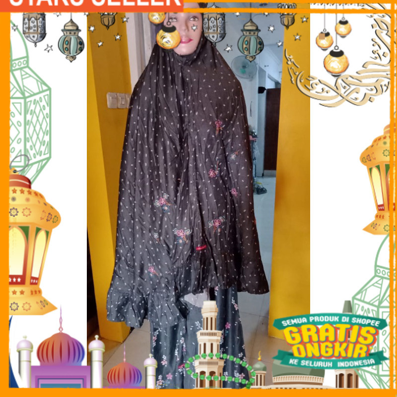 Sale Dannis 50% / Mukenah Dannis SIZE M / Mukenah anak / Mukenah Katun / mukenah atasan dan bawahan 