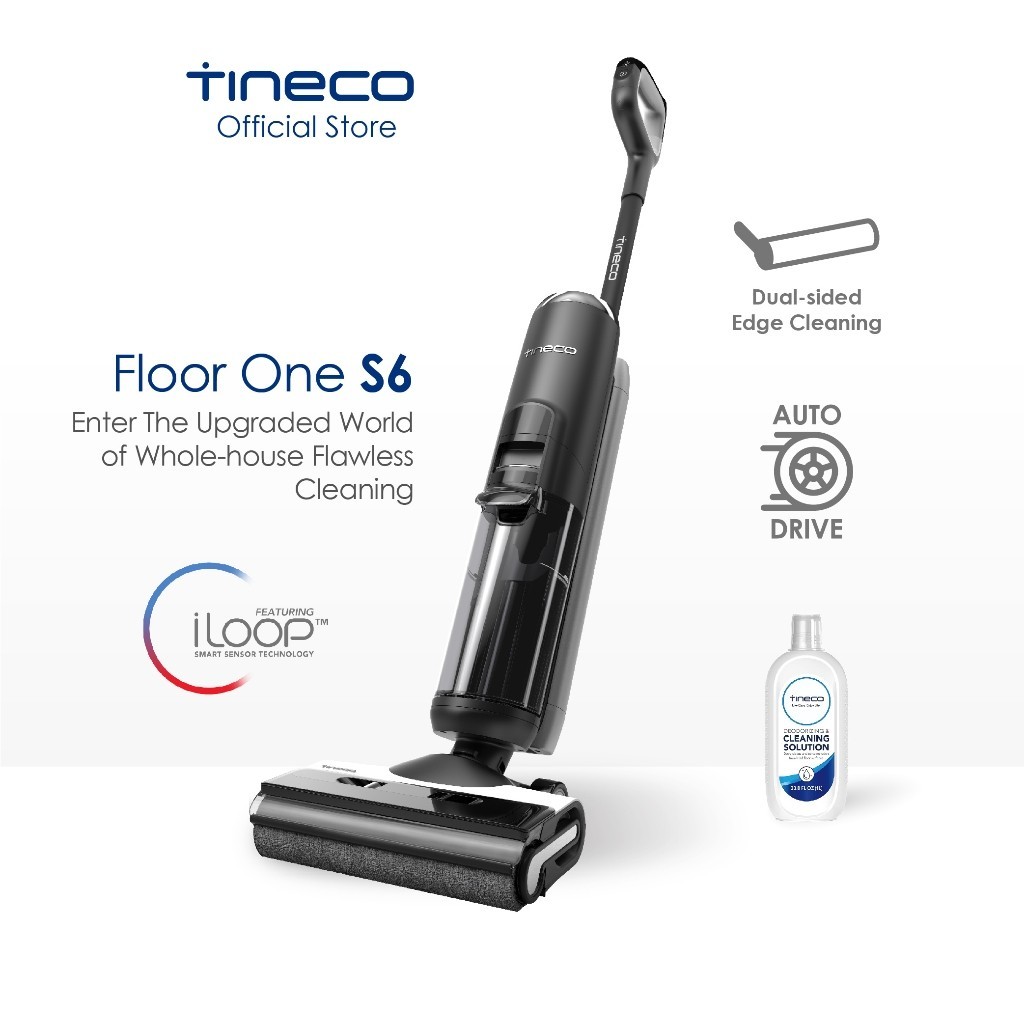 Tineco Floor One S6 Smart Wet Dry Cordless Vacuum Cleaner