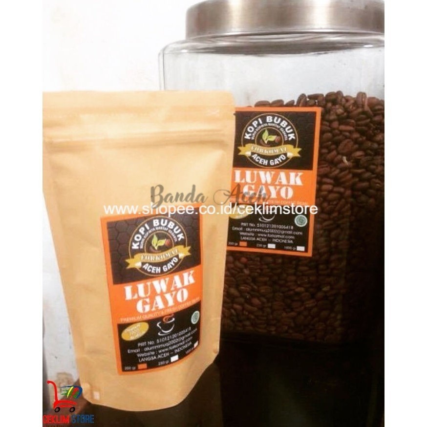 

Kopi Luwak Gayo Forkomal 500 Gram