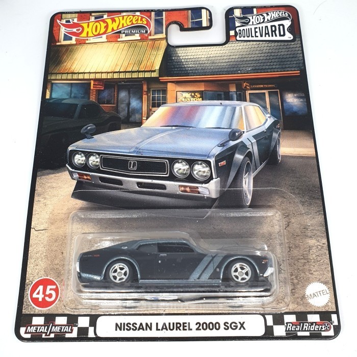 hotwheels Nissan Laurel 2000 SGX gulf Japan historics MM27