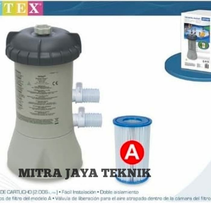 Mesin pompa filter kolam renang intex 28604 Pompa filter kolam intex